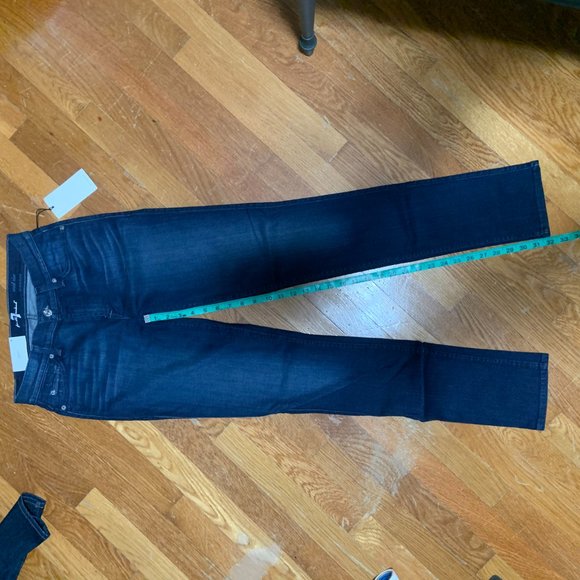 7 For All Mankind Mid Rise Roxanne Skinny 28 - Picture 5 of 6